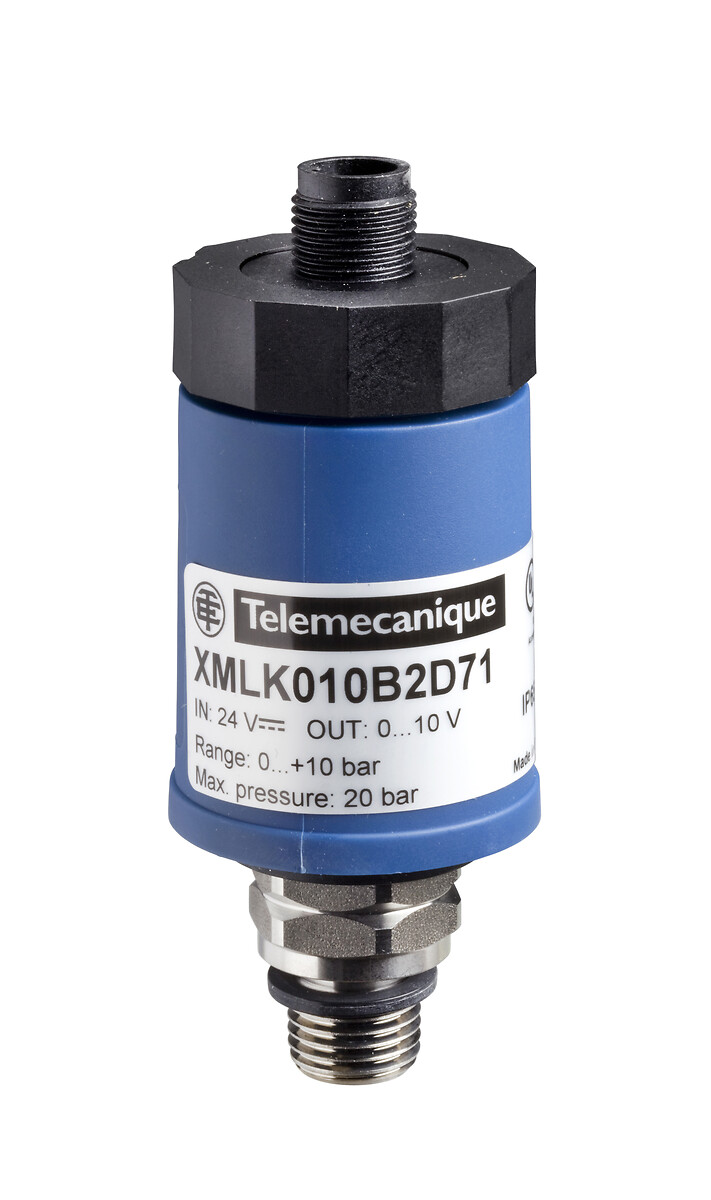 XZCC12MCM40B - Male, M12, 4 pin, elbowed connector, cable