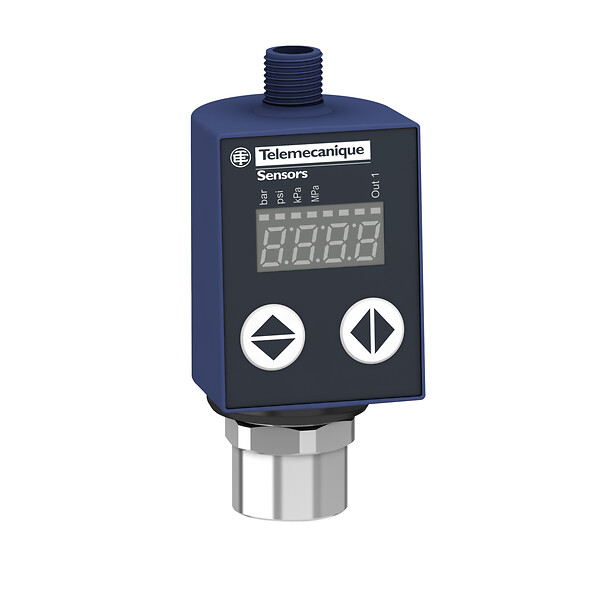 XMLF010D2025 - pressure sensor 10 bar - G1/4 (female) - 24 V - NO or NC ...